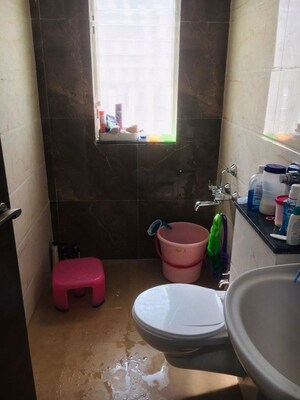 Bathroom in 2.5 BHK Apartment at Saheel ITrend Homes, Hinjewadi – for Rent