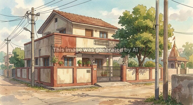 Exterior View, padma nagar  465.5 Sq.Ft. Independent House In Padma Nagar Nizamabad 10498371