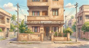  Apartment – Exterior View View at Visakhapatnam Port - for Sale