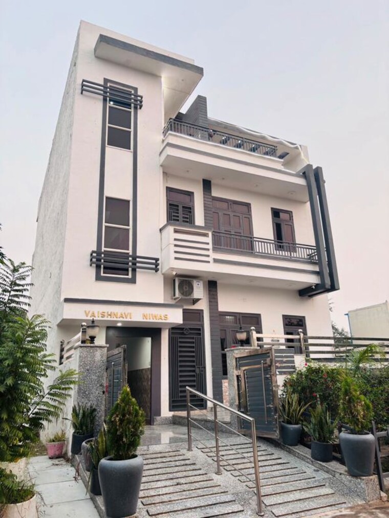Exterior View, omaxe-panorama-city 6 Bedroom 170 Sq.Yd. Independent House In Vasundhara Nagar Bhiwadi 10498404