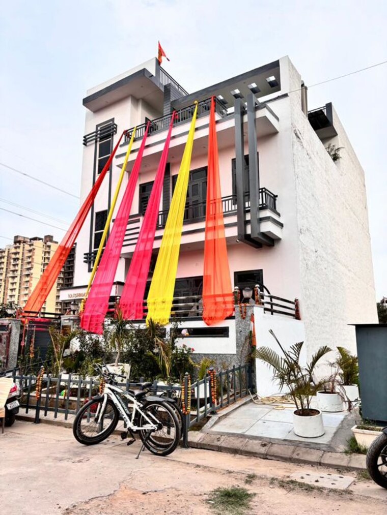 Exterior View, omaxe-panorama-city 6 Bedroom 170 Sq.Yd. Independent House In Vasundhara Nagar Bhiwadi 10498404