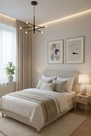 Bedroom in 2 BHK Independent House at Sector 45 – for Sale