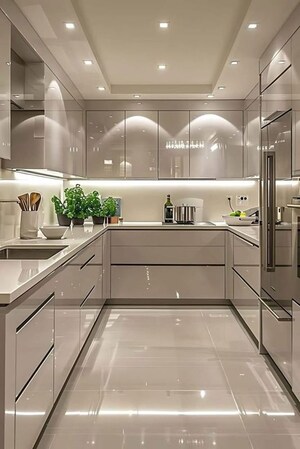 Kitchen in 2 BHK Independent House at Sector 46 – for Sale