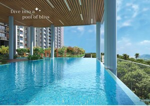Swimming Pool in 2 BHK Apartment at LnT Evara Heights, Panch Pakhadi – for Sale