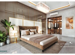 Living Room in 2 BHK Apartment at LnT Evara Heights, Panch Pakhadi – for Sale