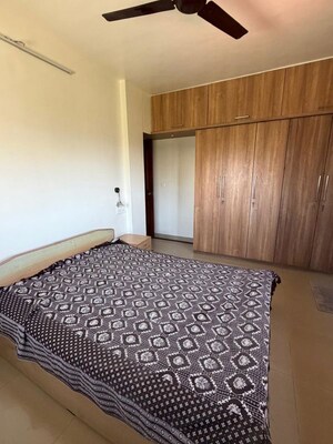 Bedroom in 3 BHK Apartment at RK Lunkad Nisarg Nirmiti, Pimple Saudagar – for Rent