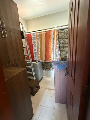 Living Room in 3 BHK Apartment at RK Lunkad Nisarg Nirmiti, Pimple Saudagar – for Rent