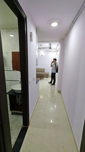 Building Lobby in 2 BHK Builder Floor at Malviya Nagar – for Rent
