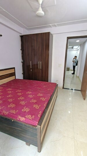 Bedroom in 2 BHK Builder Floor at Malviya Nagar – for Rent