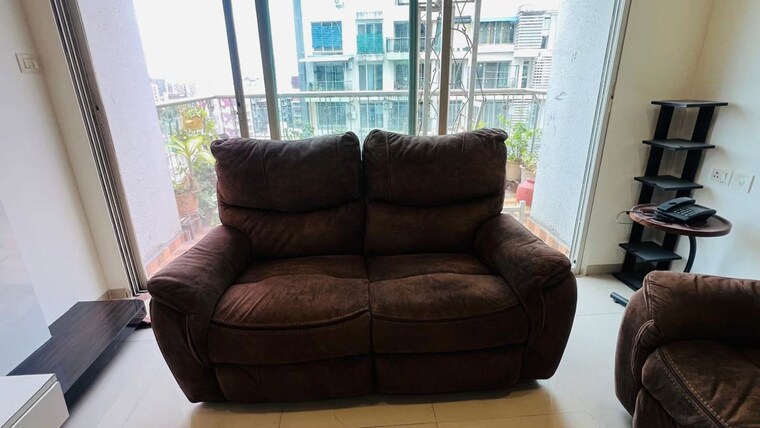 Living Room, yogesh-gandharva-excellence 2.5 Bedroom 830 Sq.Ft. Apartment In Moshi Pune 10498678
