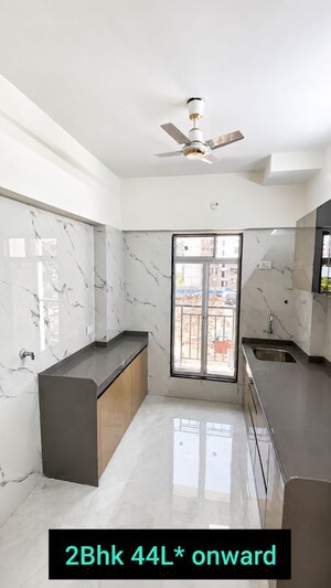 Kitchen in 2 BHK Apartment at Avaas Shree Krushna Arcade, Nalasopara West – for Sale