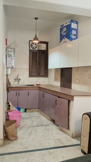 Kitchen in 1 RK Builder Floor at Malviya Nagar – for Rent