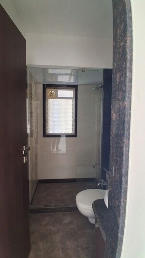 Bathroom in 2 BHK Apartment at Rizvi Cedar, Malad East – for Rent