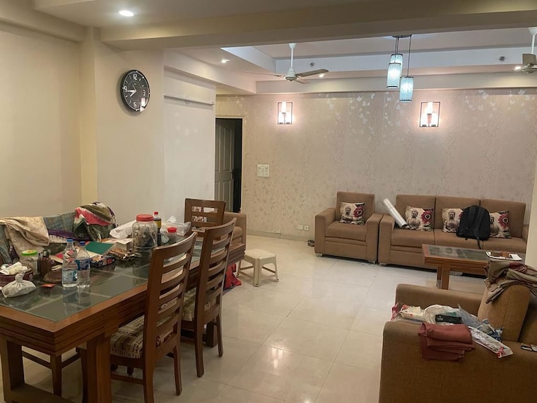 Living Room, prateek-wisteria 4 Bedroom 2410 Sq.Ft. Apartment In Sector 77 Noida 10498725