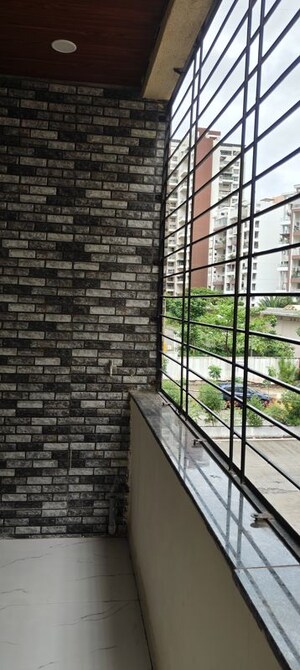 Balcony in 2 BHK Apartment at Gurukrupa Corner, Kharadi – for Rent