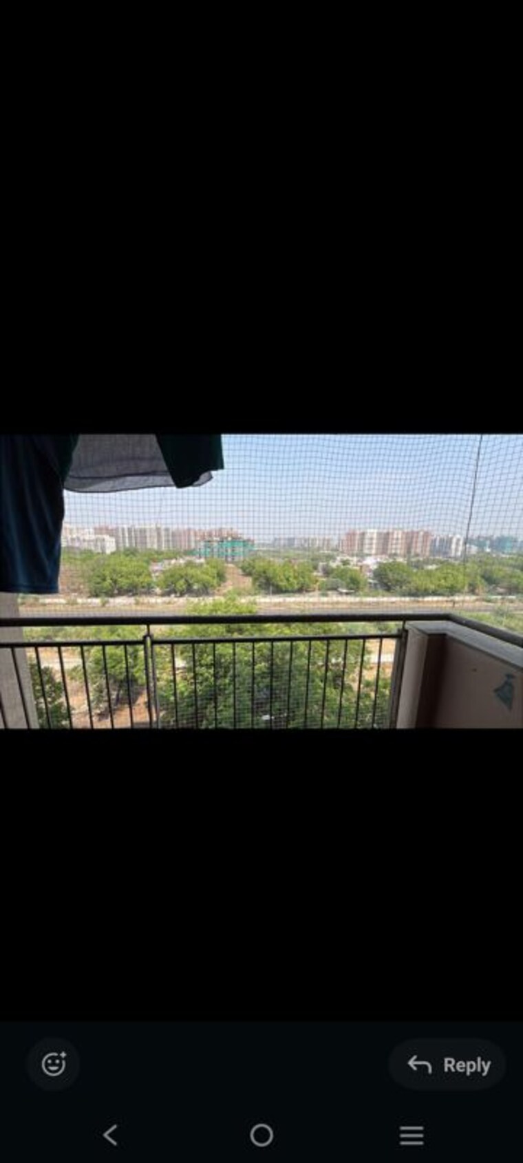 Balcony, atharva-skyz 2 Bedroom 1250 Sq.Ft. Apartment In Jagatpur Ahmedabad 10498768