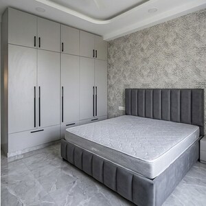 Bedroom in 1 BHK Builder Floor at Sushant Lok Iii – for Rent
