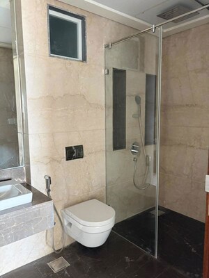 Bathroom in 3 BHK Apartment at Lokhandwala Minerva Mahalaxmi, Mahalaxmi – for Rent