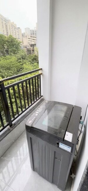 Balcony in 1 RK Apartment at Ansal API Happy Homes, Sector 42 – for Rent