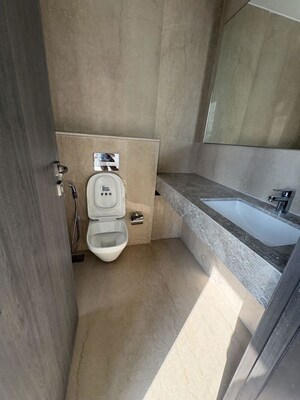 Bathroom in 3 BHK Apartment at Piramal Mahalaxmi, Mahalaxmi – for Rent