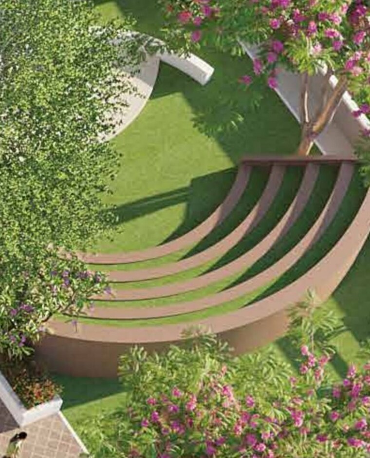 Garden, dosti-eden 3 Bedroom 1039 Sq.Ft. Apartment In Brahmand Thane 10498677