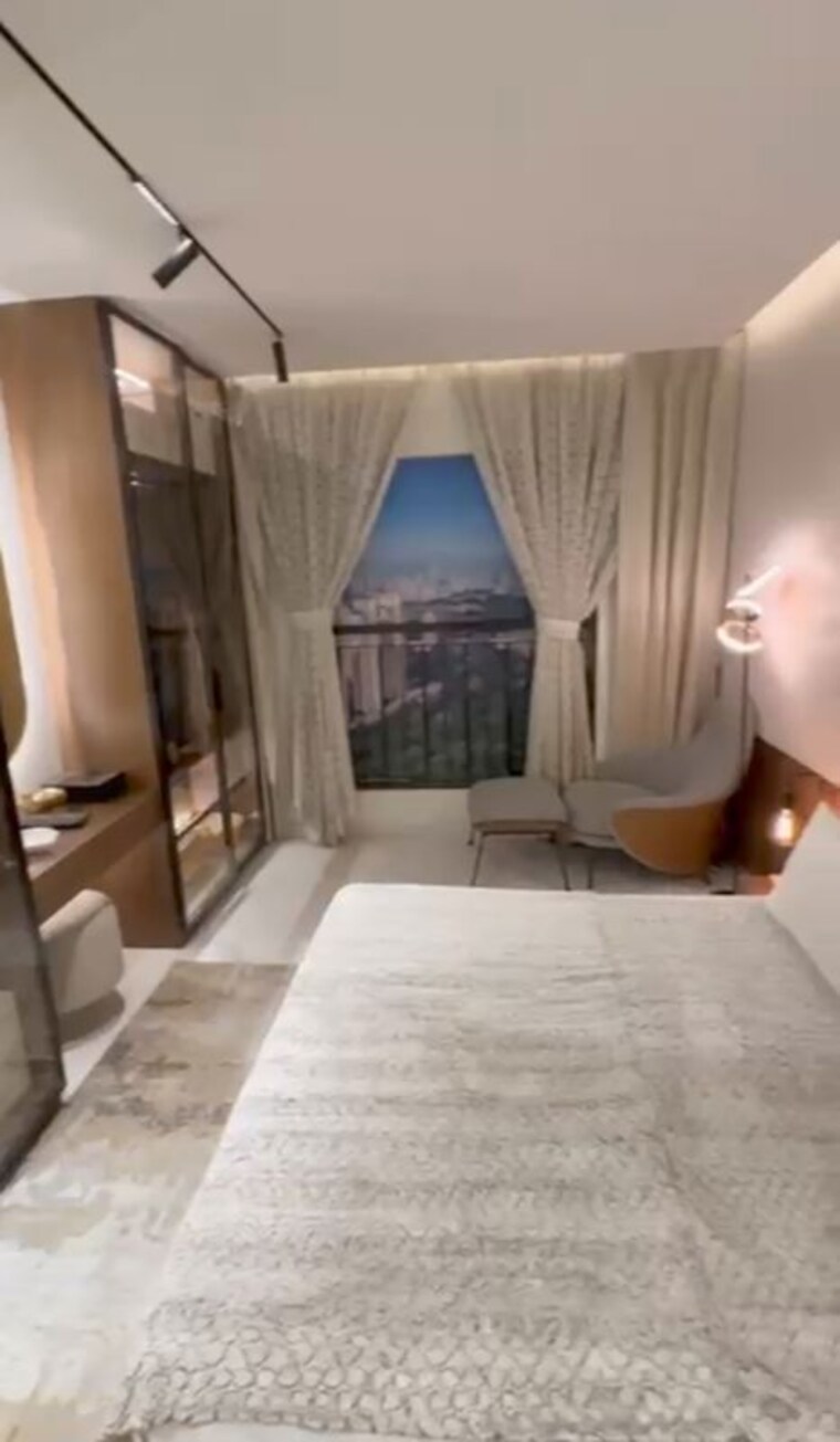 Living Room, dosti-eden 3 Bedroom 1039 Sq.Ft. Apartment In Brahmand Thane 10498677