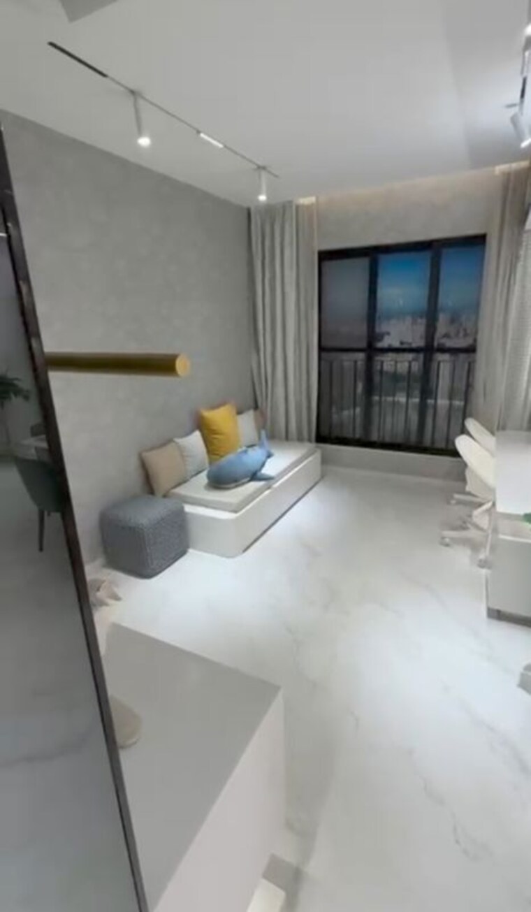 Balcony, dosti-eden 3 Bedroom 1039 Sq.Ft. Apartment In Brahmand Thane 10498677