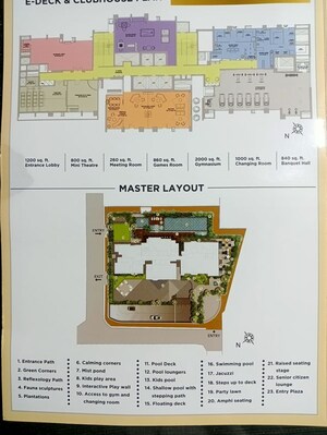 Master Plan in 3 BHK Apartment at Sheth 72 West, Andheri West – for Sale