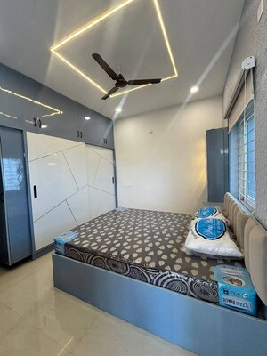 Bedroom in 2 BHK Apartment at BM Residency Kondapur, Kondapur – for Rent