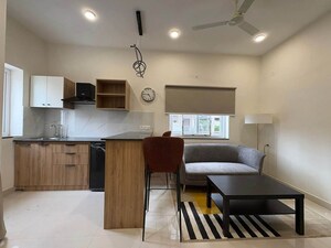 Kitchen in 1 BHK Apartment at BM Residency Kondapur, Kondapur – for Rent