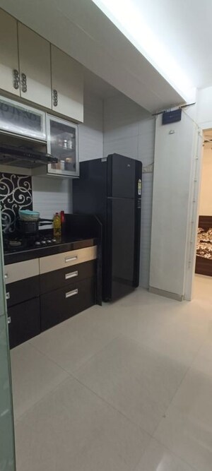 Kitchen in 1.5 BHK Apartment at Sagar Avenue, Santacruz East – for Rent