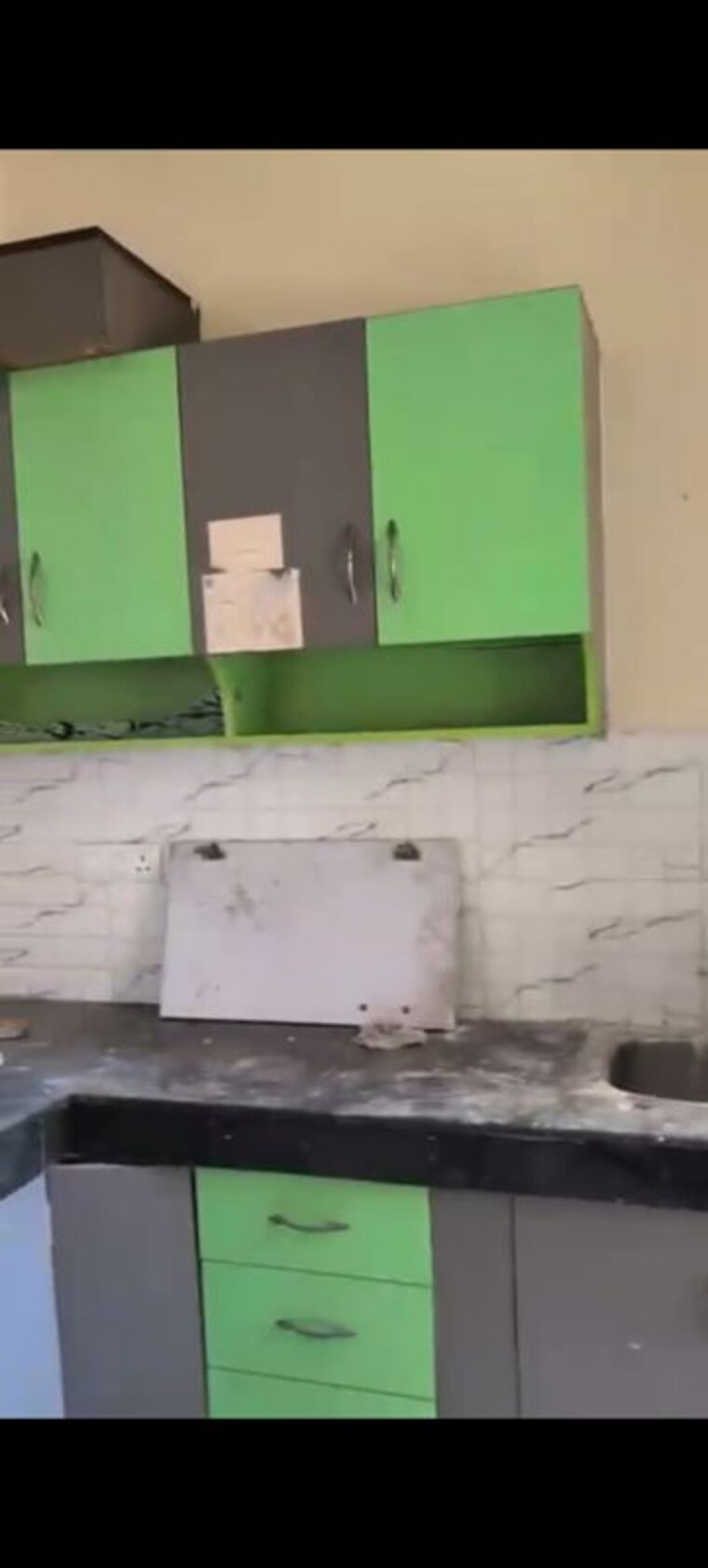 Kitchen, charms-castle 2 Bedroom 950 Sq.Ft. Apartment In Raj Nagar Extension Ghaziabad 10498852