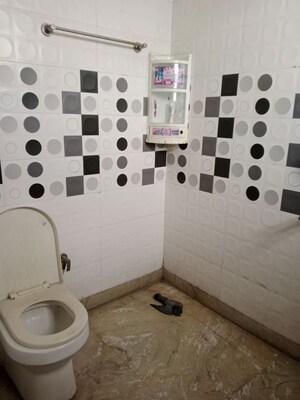 Bathroom in 2 BHK Builder Floor at Ansals Sushant City – for Rent