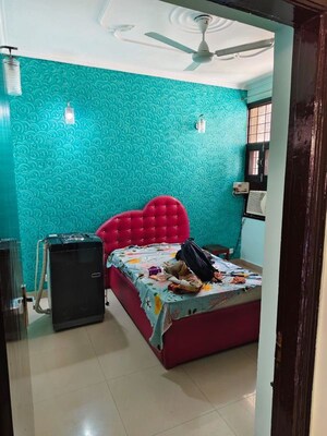 Bedroom in 3 BHK Builder Floor at Ansal Harmony Homes, Sector 57 – for Rent