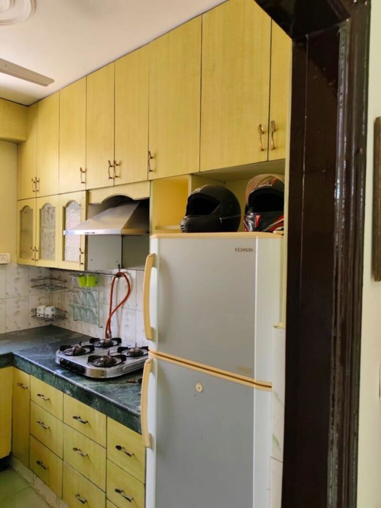 Kitchen, ansal-harmony-homes 3 Bedroom 1600 Sq.Ft. Builder Floor In Sector 57 Gurgaon 10498880