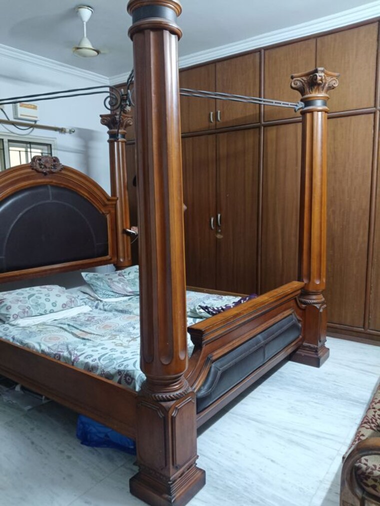 Master Bedroom, hima-sai-bishan 3 Bedroom 19000 Sq.Ft. Apartment In Sri Nagar Colony Hyderabad 10498882