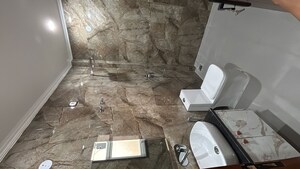 Bathroom in 3 BHK Apartment at Sector 57 – for Rent