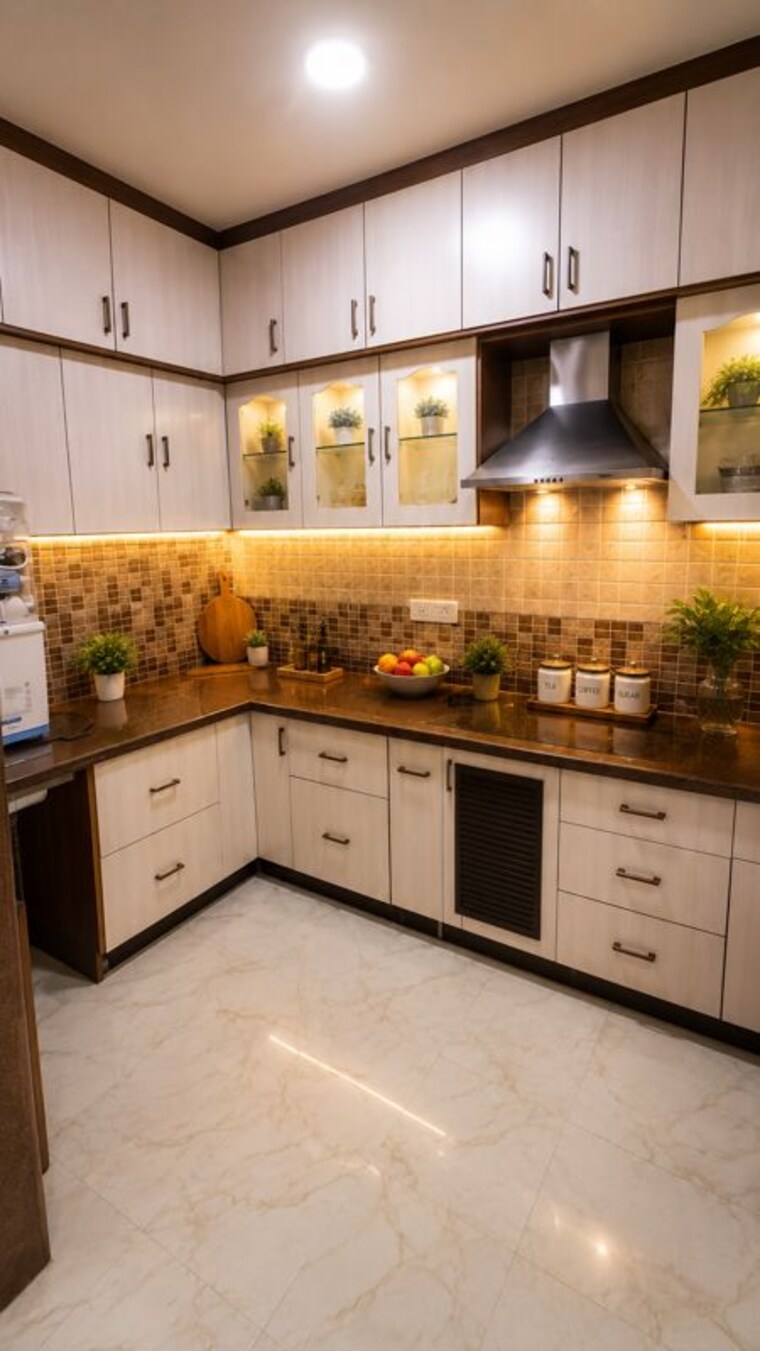 Kitchen, mehrauli 3 Bedroom 1200 Sq.Ft. Builder Floor In Mehrauli Delhi 10498758