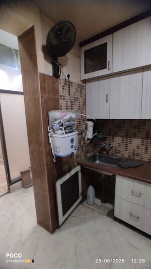 Kitchen in 3 BHK Builder Floor at Mehrauli – for Rent