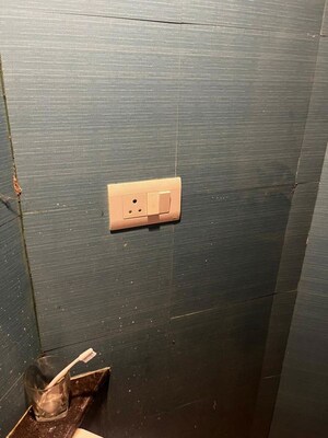 Bathroom in 1 BHK Apartment at Lodha Crown Quality Homes, Majiwada – for Rent