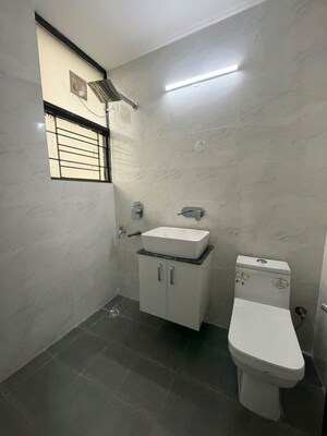 Bathroom in 2 BHK Apartment at Rail Vihar Apartment, Sector 15 – for Sale