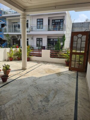 Balcony in 3 BHK Independent House at Vrindavan Yojna – for Rent