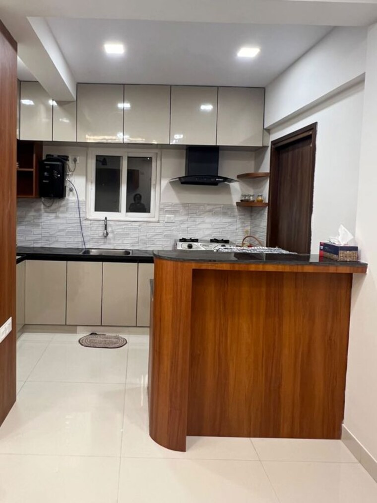 Kitchen, greenspace-celestial 2 Bedroom 1345 Sq.Ft. Apartment In Kokapet Hyderabad 10499034