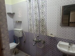 Bathroom in 3 BHK Builder Floor at Nri Layout – for Rent