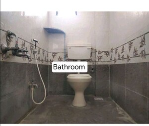 Bathroom in 1 BHK Apartment at Tingre Nagar – for Rent