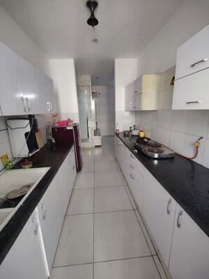 Kitchen in 2 BHK Apartment at Motia Citi Royal Business Park, Ambala Highway – for Rent