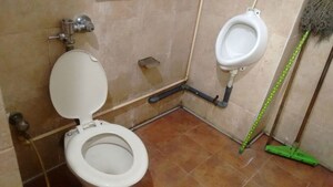 Bathroom in  Office Space at BSEL Tech Park, Vashi Sector 30a – for Rent