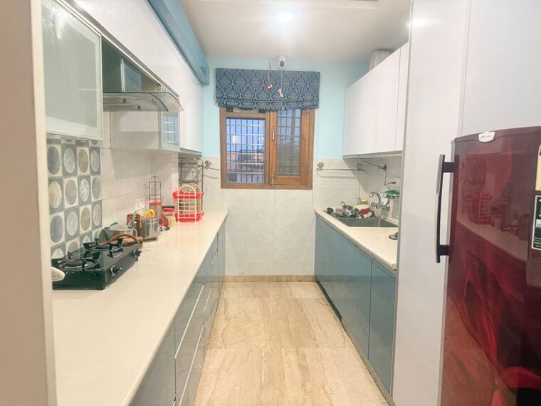 Kitchen, malibu town 3 Bedroom 1750 Sq.Ft. Builder Floor In Malibu Town Gurgaon 10499268