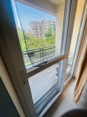 Balcony in 1 BHK Builder Floor at Sushant Lok ii – for Rent