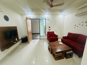Living Room in 1 BHK Builder Floor at Sushant Lok ii – for Rent